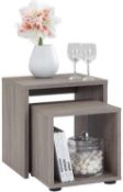 RRP £50 Boxed Fmd Duo Side Table