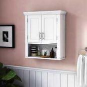 RRP £120 Boxed Tomkins Wall Mounted Cabinet 60X64Cm