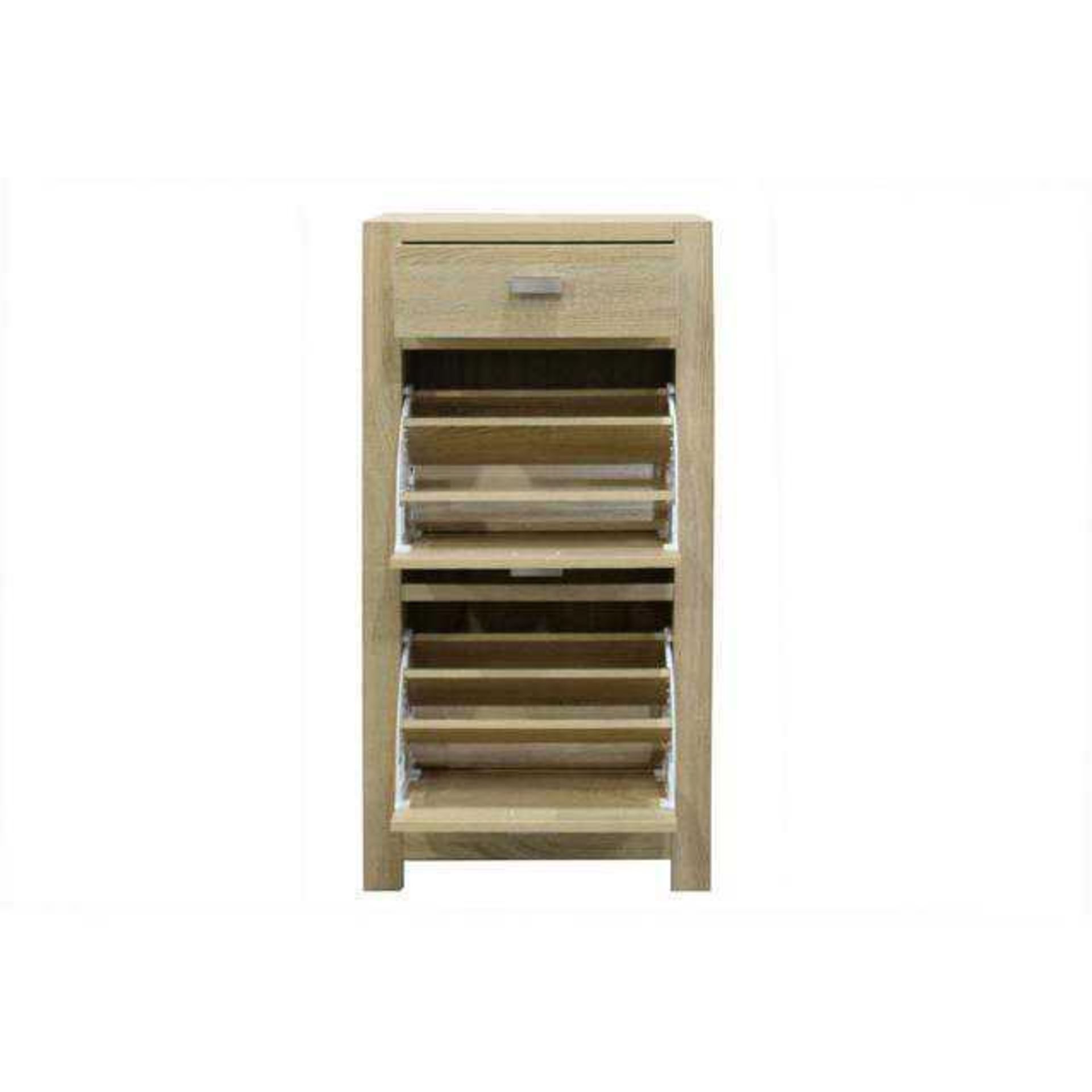 RRP £280 Boxed Cleves Shoe Cabinet - Image 2 of 3