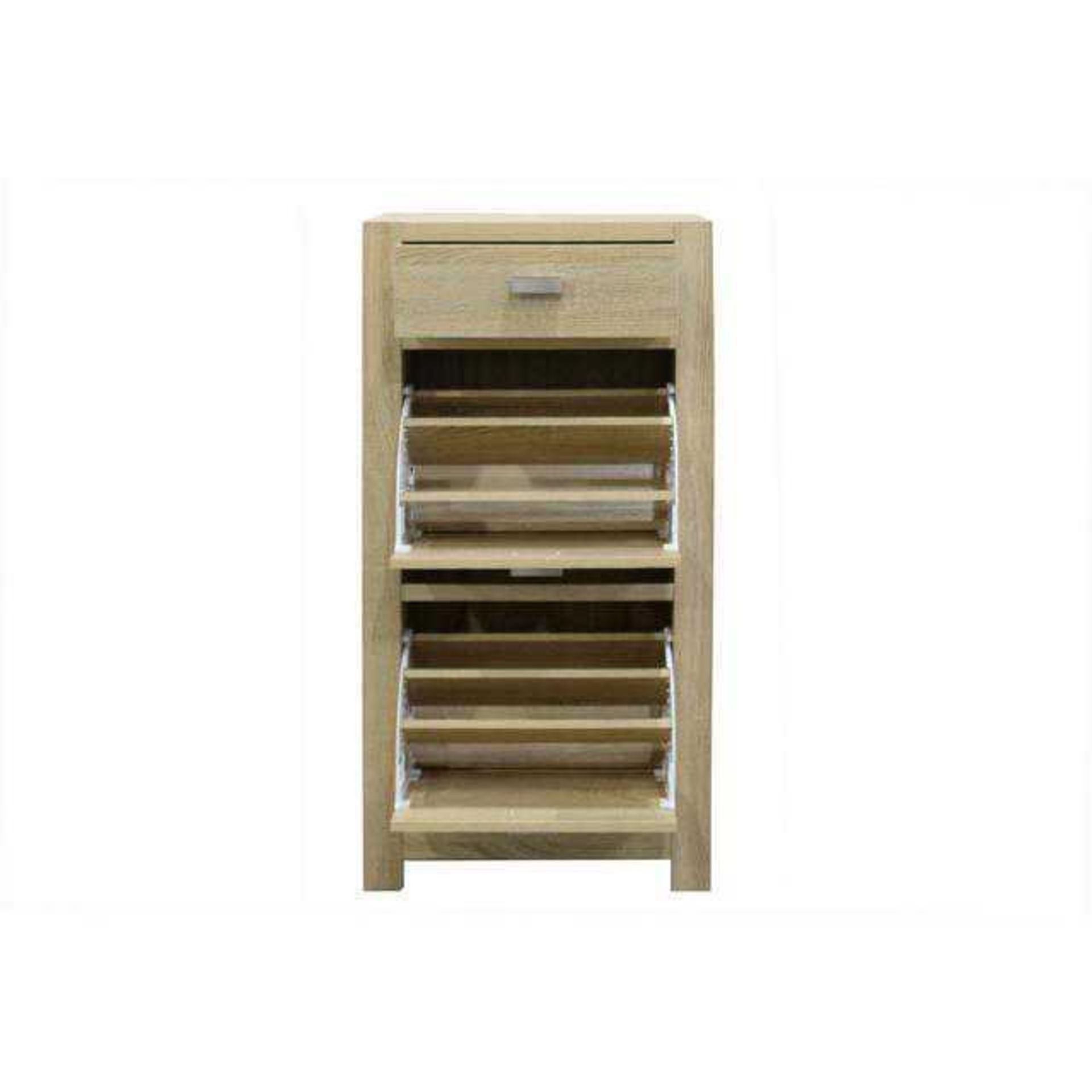 RRP £280 Boxed Cleves Shoe Cabinet