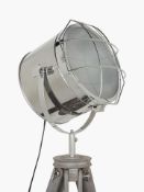 RRP £195 Boxed Jules Marine Head Floor Lamp , Head Only When Complete RRP £195
