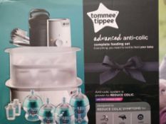 RRP £85 Boxed Tommee Tippee Advanced Anti Colic Complete Feeding Set