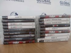 RRP £80 Lot To Contain 18 Ps3 Assorted Games