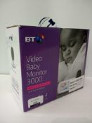 RRP £115 Boxed Bt 6000 Video Baby Monitor Baby Video Monitor
