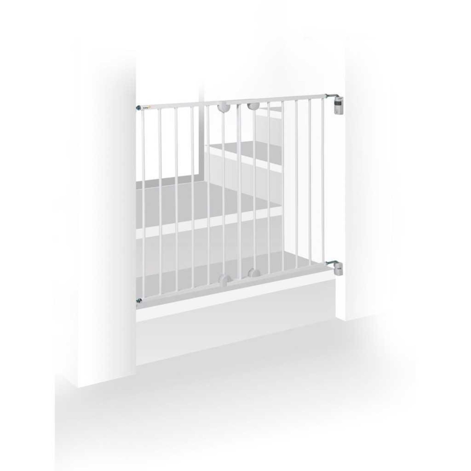 RRP £55 62Cm To 102Cm Safety First Extending Metal Wall Fix Safety Gate With Two-Way Opening