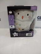 RRP £35 Boxed Tommee Tippee Owl Sleeping Aid Light And Sound
