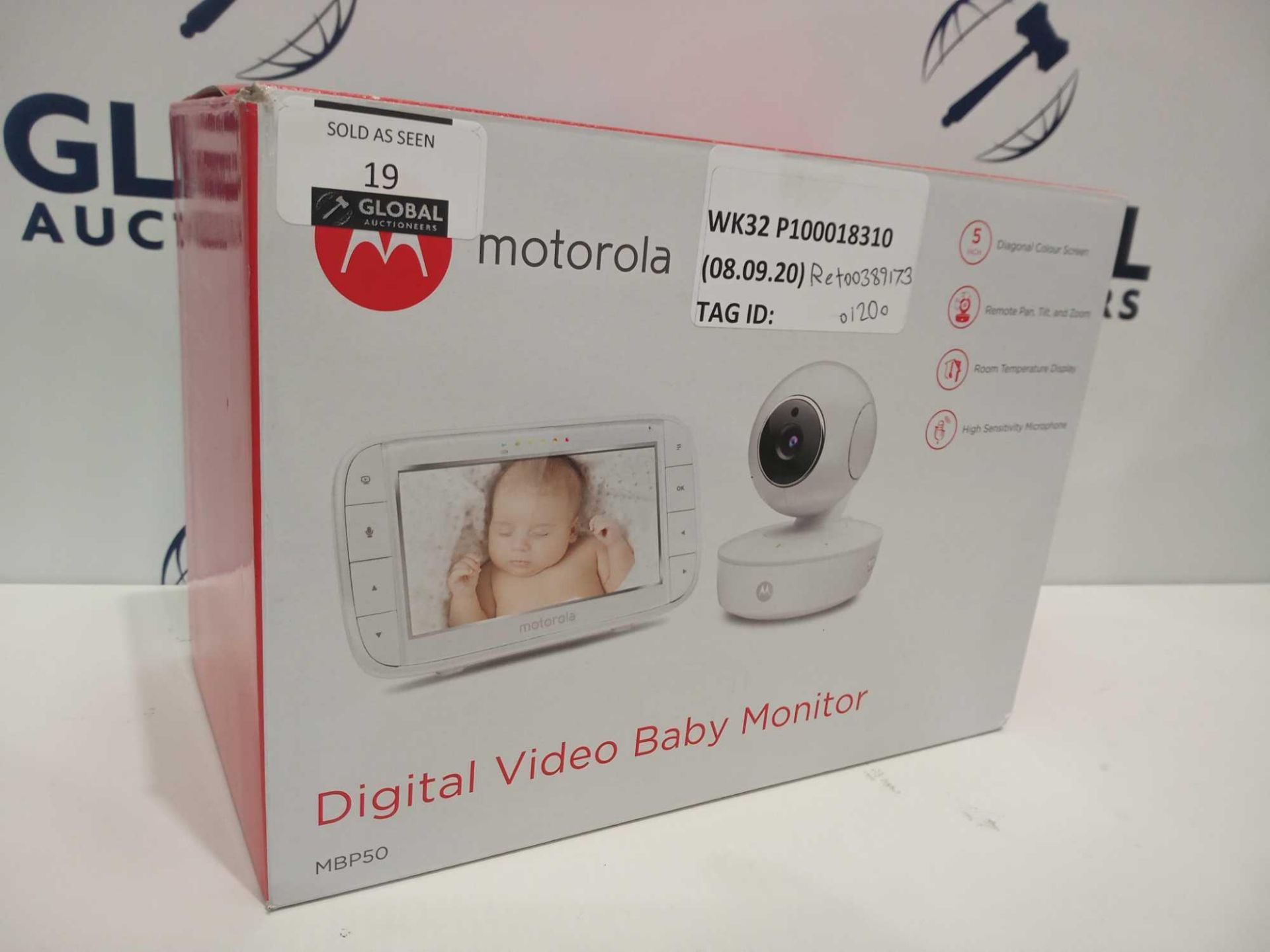 RRP £120 Boxed Motorola Digital Baby Video Monitor