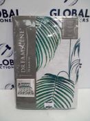 RRP £40 Each Assorted Double Bedding Duvet Sets To Include Dreams Sense Premium Palm Leaf Duvet And