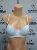RRP £270 Lot To Contain 3 Brand New Packs Of 6 Hana Body Shaping Bras In White (Appraisals Available
