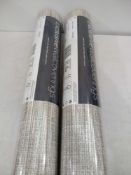 Rrp £60 Lot To Contain 2 Brand New Sealed Rolls Of 10.05Mx52Cm Exclusive Wall Coverings Fd23284 Wall