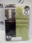 Frp £100 Lot To Contain 2 Assorted Pairs Of Curtains To Include A Pair Of Rivahome 117X183Cm Curtain