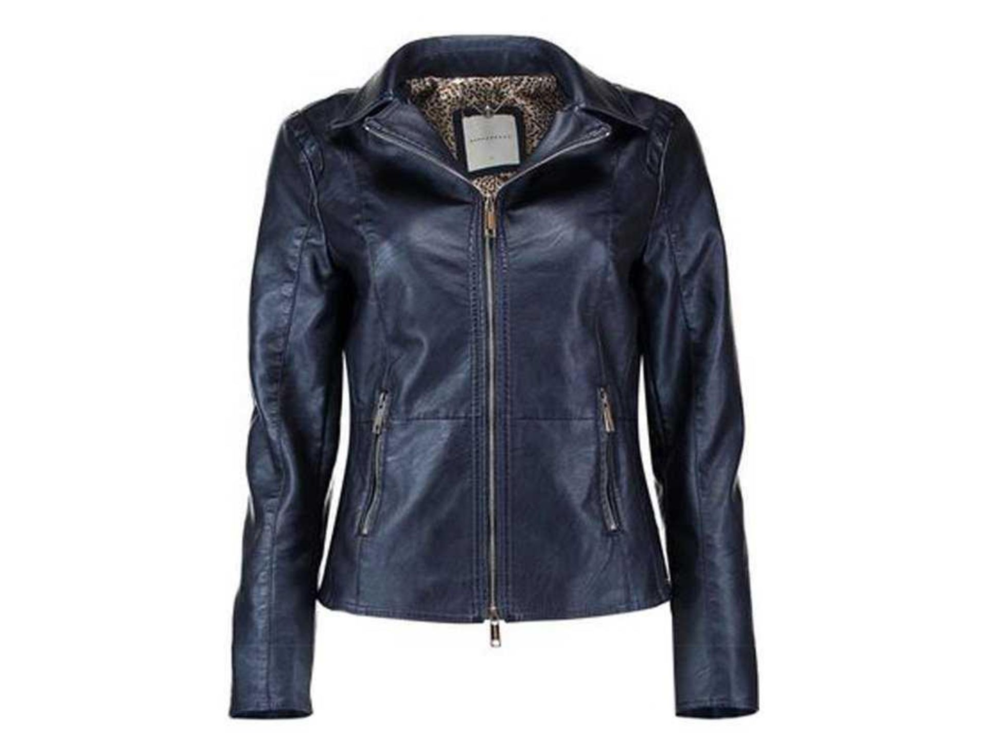 Rrp £90 Lot To Contain 3 Assorted Women'S Leather Biker Jackets - Image 3 of 3