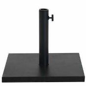 Rrp £50 Boxed Liam Cement Free Standing Umbrella Base