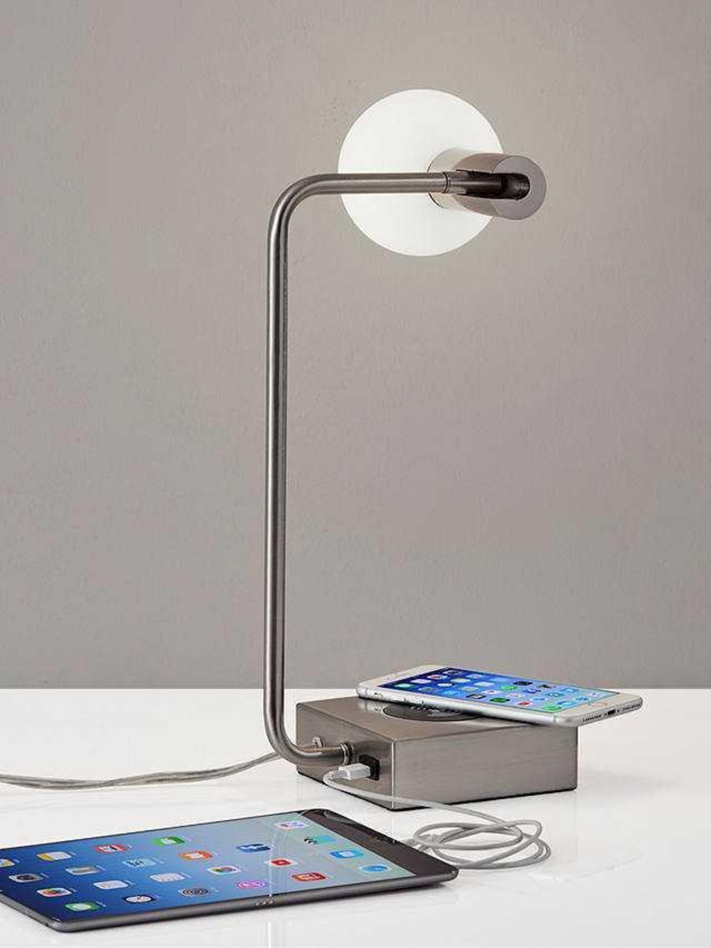 Rrp £75 Boxed John Lewis And Partners Spenser Wireless Charging Task Lamp - Image 2 of 2