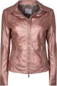 Rrp £90 Lot To Contain 3 Assorted Women'S Leather Biker Jackets