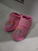 Rrp £100 Lot To Contain 10 Brand New Pairs Of Playshoes Children'S Slippers