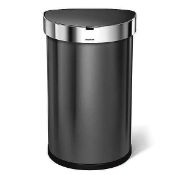 Rrp £180 Boxed Simple Human 45L Sensor Touch Bin