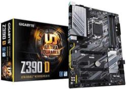 Rrp £100 Boxed Gigabyte Z390D Lga 1151 Durable Motherboard