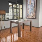 RRP £160 Boxed Ebern Designs Sharlene Dining Table Walnut Finish Effect (Appraisals Available Upon