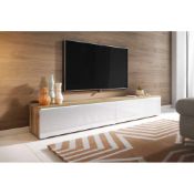 RRP £190 Mercury Row Pina Tv Stand For Tvs Up To 78" (Appraisals Available Upon Request) (Pictures