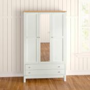 RRP £900 August Grove Cillian 3 Door Wardrobe 2 Boxes (Appraisals Available Upon Request) (