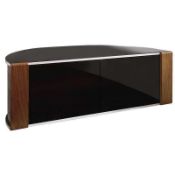 RRP £200 Boxed Mercury Row 43" Irving Tv Stand Walnut Finish (Appraisals Available Upon Request) (