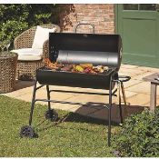 Rrp £75 Boxed Expert Grill 75Cm Barrel Grill Bbq