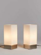 Rrp £55 Each Boxed John Lewis Mitch Touch Lamp Set Of 2