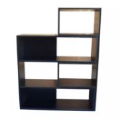 Rrp £600 Boxed Fenton Adjustable Shelving Black