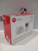 Rrp £70 Boxed Motorola Mbp35Xlc Digital Video Baby Monitor