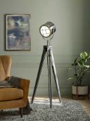 Rrp £195 When Complete Boxed John Lewis Jules Pine Wood Floor Lamp (No Shade)