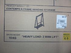 Rrp £140 Boxed Contempo A Frame Hanging Storage