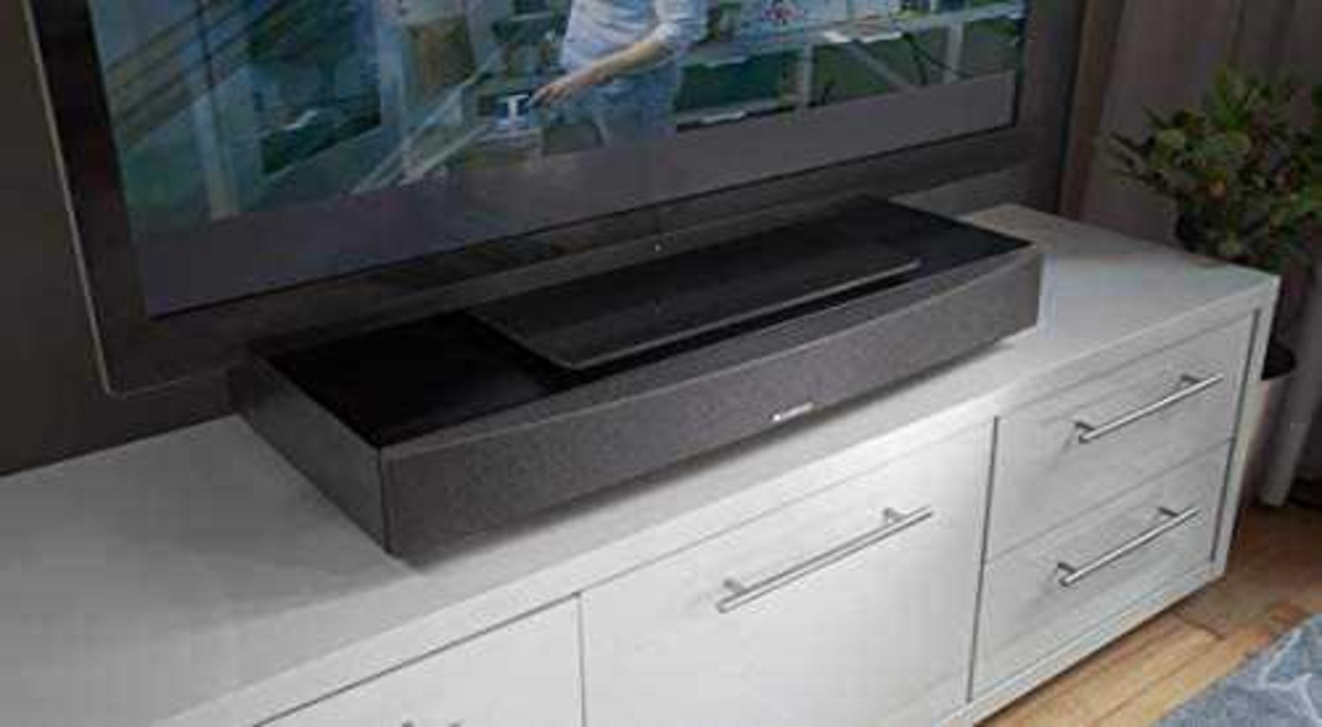 Rrp £250 Boxed Cambridge Audio Tv5 V2 Tv Speaker Base With Bluetooth (Tested & Working) - Image 3 of 4