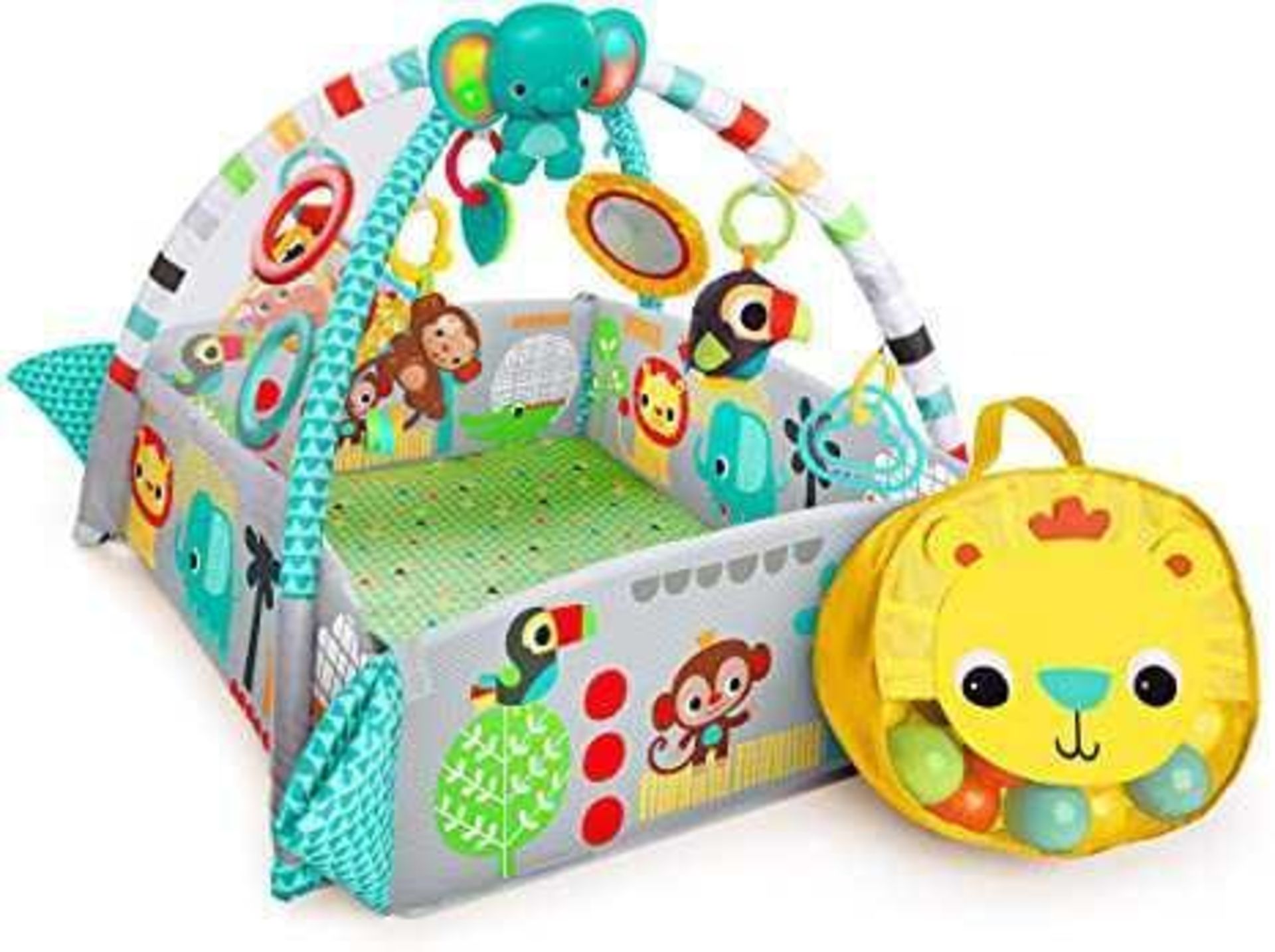 Rrp £60 Boxed Bright Starts From Baby To Big Kid 5 In 1 Your Way Ball Play Activity Gym - Image 2 of 2