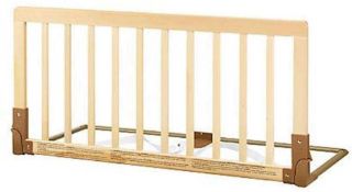 Rrp £50 Assorted Boxed Baby Dan Items To Include A Wooden Bed Guard And X2 Pressure Fit Gates