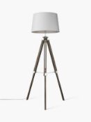 Rrp £135 Boxed John Lewis Jacques Tripod Floor Lamp