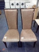 Rrp £100 Each Sourced From Harveys Furniture Deluxe Wooden Comfort Dining Chairs