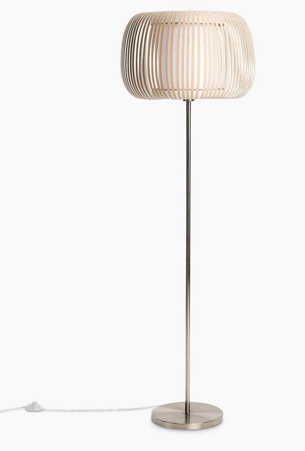 Rrp £175 When Complete Boxed John Lewis Harmony Floor Lamp (Shade Only)