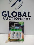 Rrp £10 Pack Of 10 Aa Fuji Enviro Max Batteries