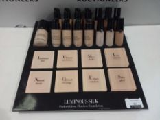 Rrp £300 Giorgio Armani Luminous Silk Foundation Display Unit To Contain Various Shades Of Luminous