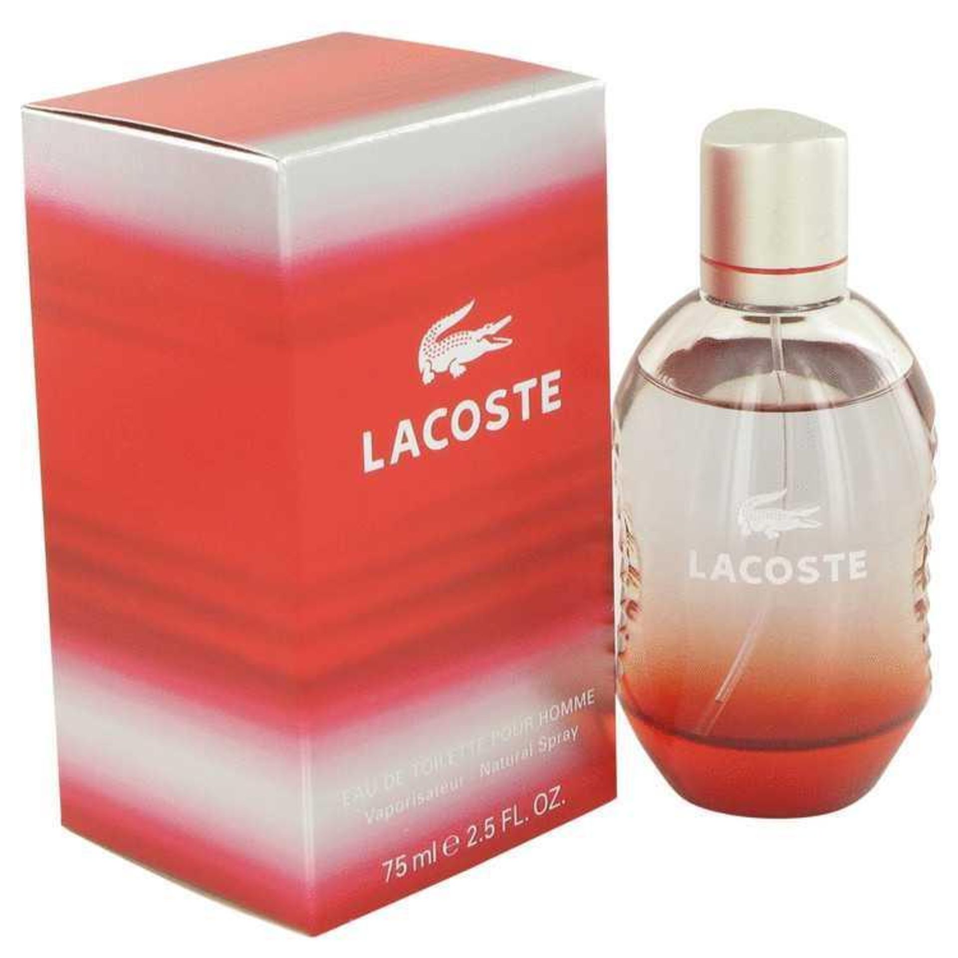 Rrp £40 Boxed Bottle Of Lacoste Play 75Ml Eau De Toilette (Ex Display)