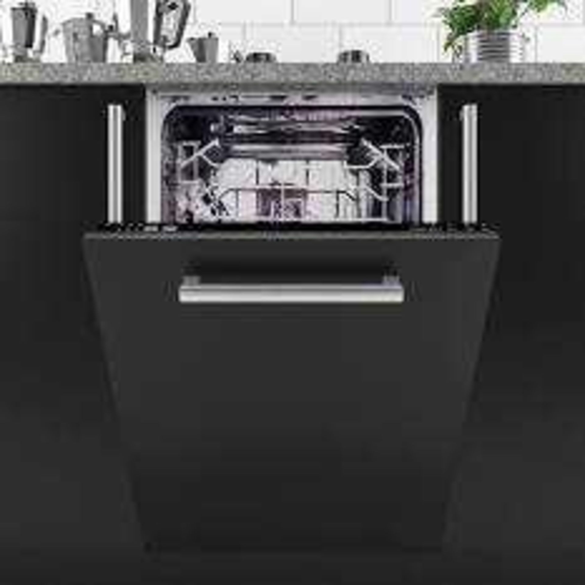 Rrp £350 Culina Ubmd45M Built In Fully Int. Slimline Dishwasher