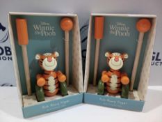 Rrp £25 Each Assorted Items To Include X2 Winnie The Pooh Push Along Triggers, X1 The Very Hungry Ca