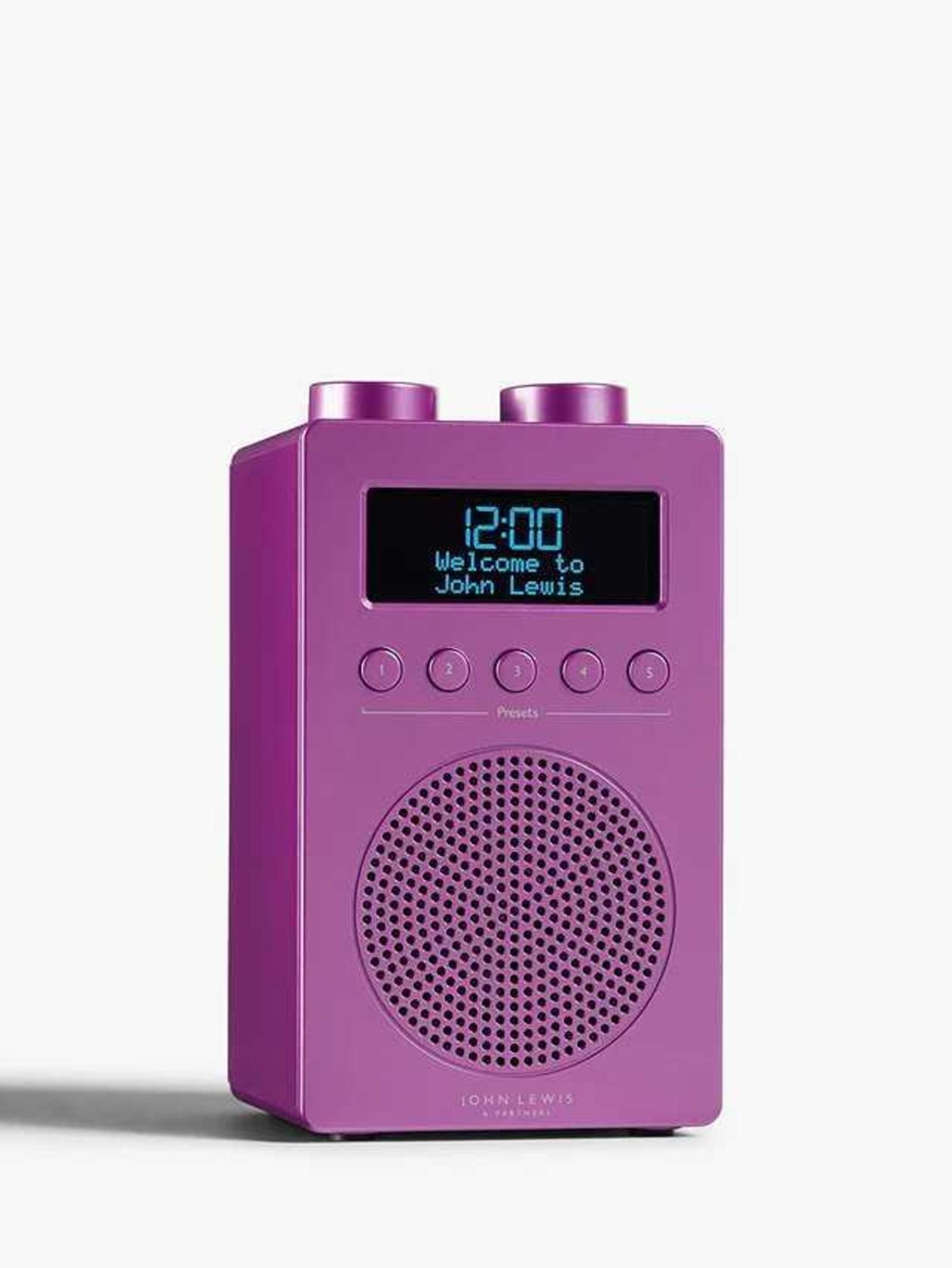 Rrp £40 Each Boxed John Lewis Spectrum Solo Dab And Fm Digital Radios - Image 7 of 7