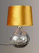 Rrp £125 Boxed John Lewis And Partners Vivienne Velvet Shade Table Lamp