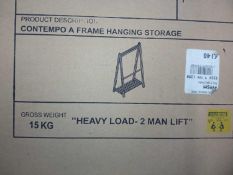 Rrp £140 Boxed Contempo A Frame Hanging Storage
