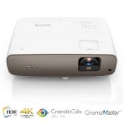 Rrp £1480 Benq 4K Hdr Cineprime Cinematic Colour Accuracy Projector (Tested Working)