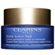 RRP £40 Clarins Multi-Active Nuit Revitalizing Night Cream 50ml