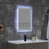 Rrp £165 Assorted Bathroom Items To Include Led Wall Mounted Bathroom Mirror Boxedand A Box Tiger Me