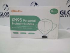 Rrp £300. Boxed Hozen Personal Protective Disposable Face Mask 3Ply
